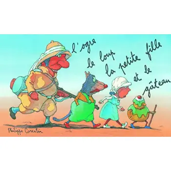 L'OGRE LE LOUP LA PETITE FILLE ET LE GATEAU  POCHE