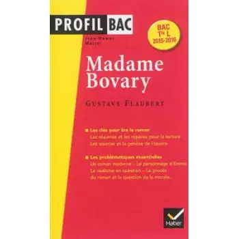 PROFIL D'UNE OEUVRE MADAME BOVARY FLAUBERT PB
