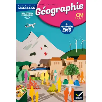 MAGELLAN GEOGRAPHIE CM ED. 2016 - LIVRE DE L'ELEVE
