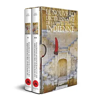 COFFRET LE NOUVEAU DICTIONNAIRE DE LA CIVILISATION INDIENNE  POCHE