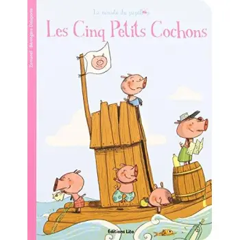 LA MINUTE DU PAPILLON: LES CINQ PETITE COCHONS PB