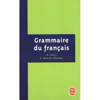 GRAMMAIRE DU FRANCAIS PB