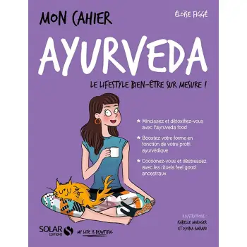 MON CAHIER AYURVEDA  BROCHE