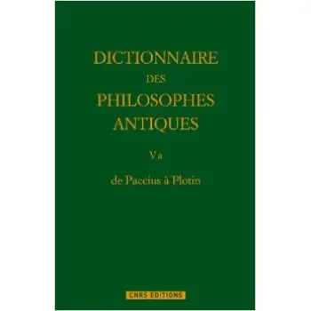 DE PACCIUS A PLOTIN. DICTIONNAIRE