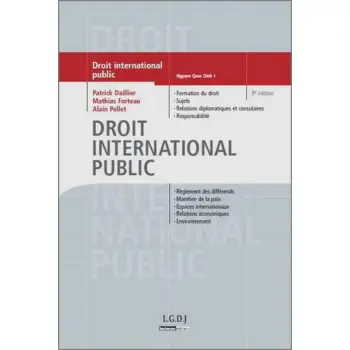 DROIT INTERNATIONAL PUBLIC