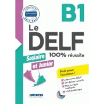 LE DELF JUNIOR ET SCOLAIRE 100% REUSSITE B1 (+ CD) N/E