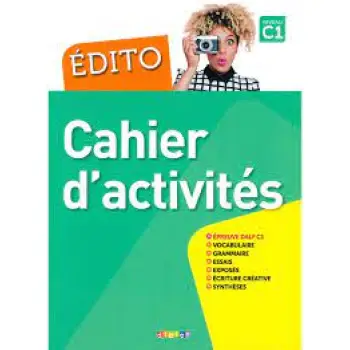 EDITO C1 CAHIER (+ CD AUDIO MP3)