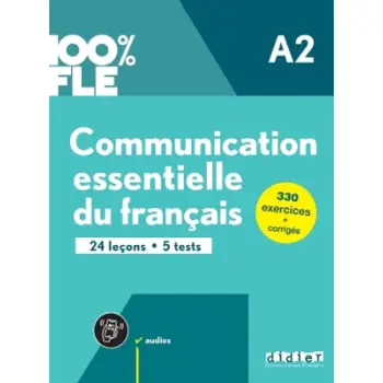 100% FLE – Communication essentielle du francais A2 – Livre + didierfle.app
