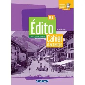 EDITO B1 CAHIER (+DIDIERFLE-APP.) 3RD ED