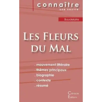 LES FLEURS DU MAL DE CHARLES BAUDELAIRE / FICHE DE LECTURE POCHE