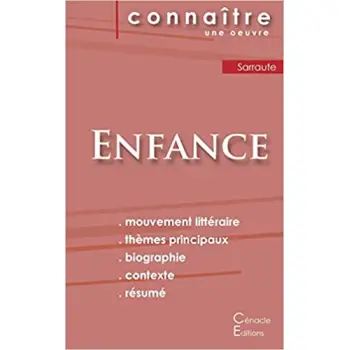 ENFANCE DE NATHALIE SARRAUTE (FICHE DE LECTURE)  POCHE