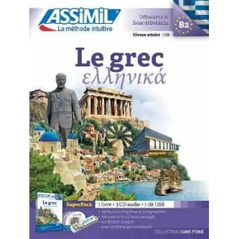 ASSIMIL : LE GREC SUPERPACK - ΕΛΛΗΝΙΚΑ (+ CD (4))