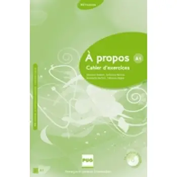 A PROPOS A1 CAHIER (+ CD)