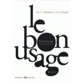 LE BON USAGE 16TH ED HC CLOTH