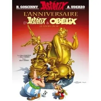 ASTERIX TOME 34: L'ANNIVERSAIRE D'ASTERIX ET OBELIX HC