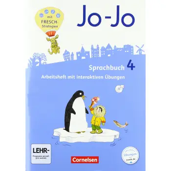 Jo-Jo Sprachbuch - Allgemeine Ausgabe - Neubearbeitung 2016 - 4 Arbeitsheft - Mit interaktiven Ubungen online und auf CD-ROM
