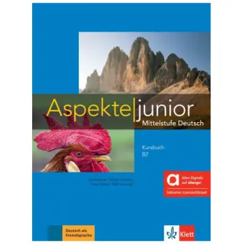ASPEKTE JUNIOR B2 KURSBUCH HYBRIDE AUSGABE ALLANGO