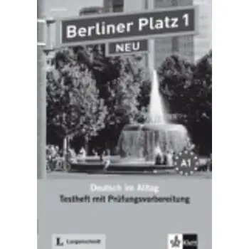 BERLINER PLATZ 1 TESTBUCH (+ CD) NEU
