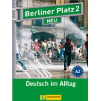BERLINER PLATZ 2 KURSBUCH + ARBEITSBUCH (+ CD) NEU