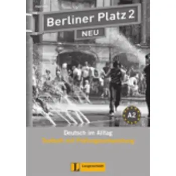 BERLINER PLATZ 2 TESTBUCH (+ CD) NEU
