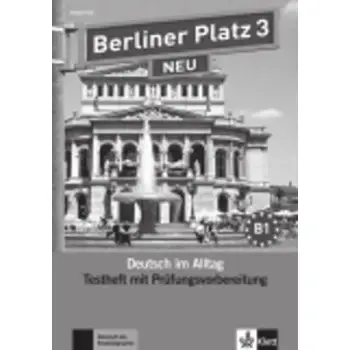 BERLINER PLATZ 3 TESTBUCH (+ CD) NEU