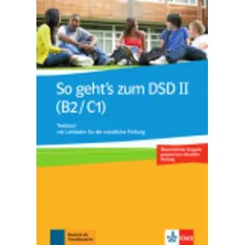 SO GEHT'S ZUM DSD II B2 + C1 TESTBUCH NEU