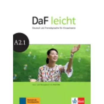 DAF LEICHT A2.1 KURSBUCH & ARBEITSBUCH (+ DVD-ROM)