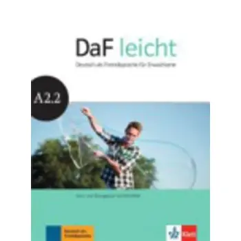 DAF LEICHT A2.2 KURSBUCH & ARBEITSBUCH (+ DVD-ROM)