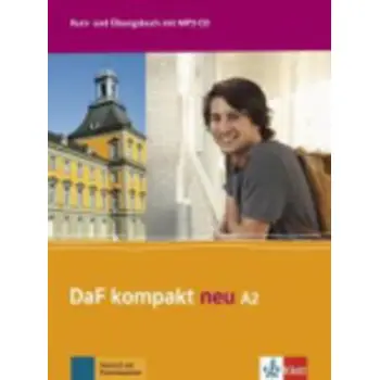 DAF KOMPAKT NEU A2 KURSBUCH & ARBEITSBUCH (+ CD AUDIO MP3)