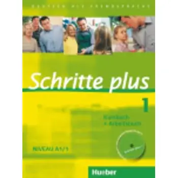 SCHRITTE PLUS 1 KURSBUCH & ARBEITSBUCH(+CD)