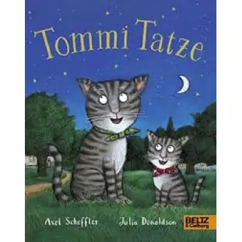 TOMMI TATZE:VIERFABIGES PAPPBILDERBUCH. EINBAND MIT GOLDFOLIE PB
