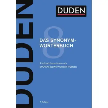 DUDEN 8-DAS SYNONYMWORTERBUCH