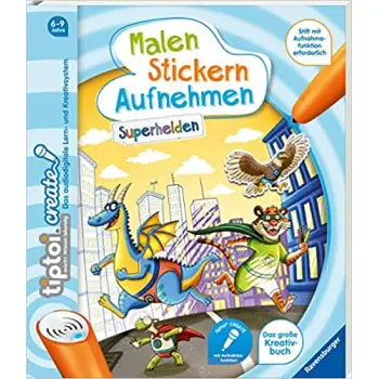 TIPTOI® CREATE MALEN STICKERN AUFNEHMEN: SUPERHELDEN