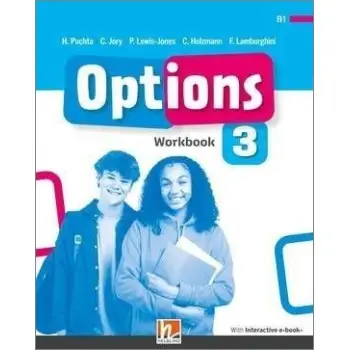 OPTIONS 3 WB (+E-ZONE+WORDLIST+WRITING BOOKLET)