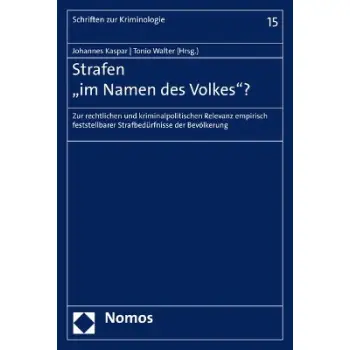 STRAFEN 'IM NAMEN DES VOL-KES'?