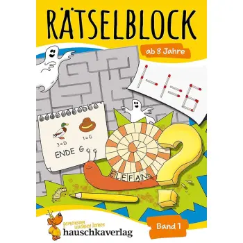 RATSELBLOCK AB 8 JAHRE - BAND 1, BD.1