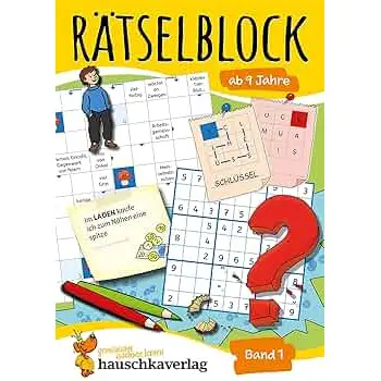 RATSELBLOCK AB 9 JAHRE - BAND 1, BD.1