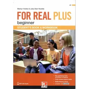 FOR REAL PLUS BEGINNER SB PACK (SB + WB + SKILLS BOOK + EZONE)