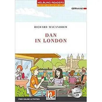 RED SERIES DAN IN LONDON- READER + AUDIO CD + E-ZONE NEW EDITION (RED SERIES 2)