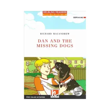 RED SERIES LEVEL 2 DAN AND THE MISSING DOGS - READER + AUDIO CD + E-ZONE