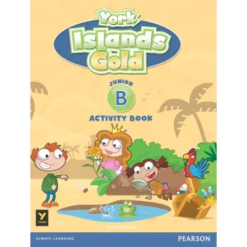 YORK ISLANDS GOLD JUNIOR B ACTIVITY BOOK (+ STICKERS)