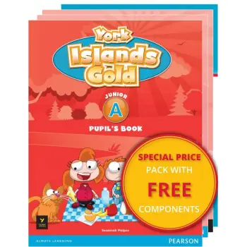 YORK ISLANDS GOLD JUNIOR A PACK (SB + WB + GRAMMAR & COMPANION + NEW ALPHABET)