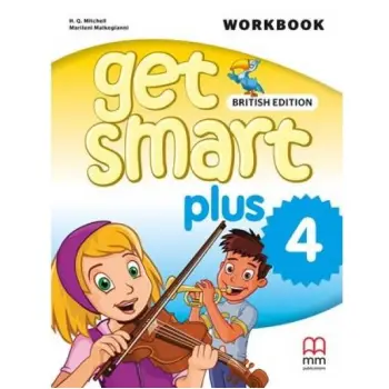 GET SMART PLUS 4 WB (+ CD) BRITISH EDITION