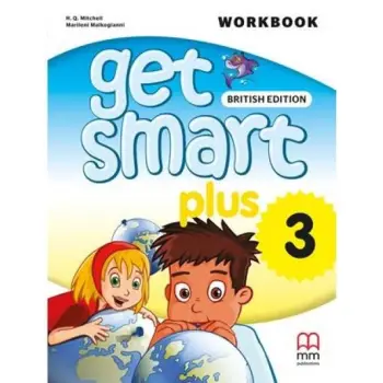 GET SMART PLUS 3 WB (+ CD) BRITISH EDITION