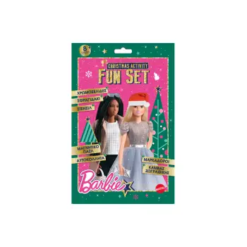 CHRISTMAS ACTIVITY FUN SET: BARBIE