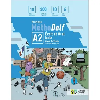 NOUVEAU METHODELF JUNIOR A2 TESTS & ENTRAINEMENT LIVRE NUMERIQUE