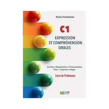 C1 - EXPRESSION ET COMPREHENSION ORALES PROFESSEUR