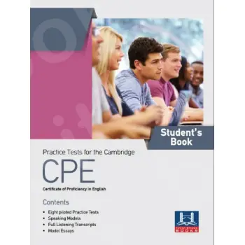 PRACTICE TESTS FOR THE CAMBRIDGE CPE SB WITH ONLINE PRACTICE