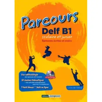 PARCOURS DELF B1 SCOLAIRE ET JUNIOR (CD-MP3 EN LIGNE)