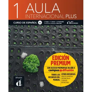 AULA INTERNACIONAL PLUS 1 ALUMNO + MP3 DESCARGABLE ED. PREMIUM